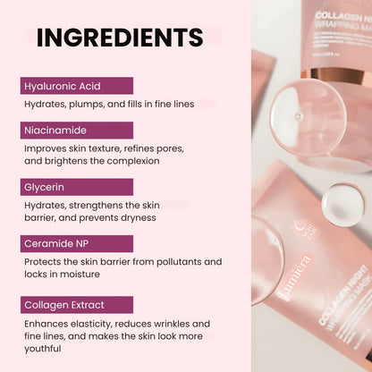 Lumiéra Mask Collagen-Boosting Night Mask | Visibly younger skin in just 7 days!