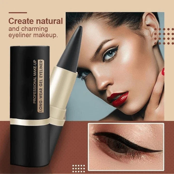 Matte Quick-Dry Eyeliner – Waterproof, Smudge-Proof & Gift-Ready! 💄🎁